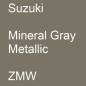 Preview: Suzuki, Mineral Gray Metallic, ZMW.